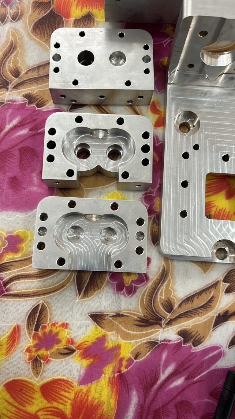 Aluminum machined components