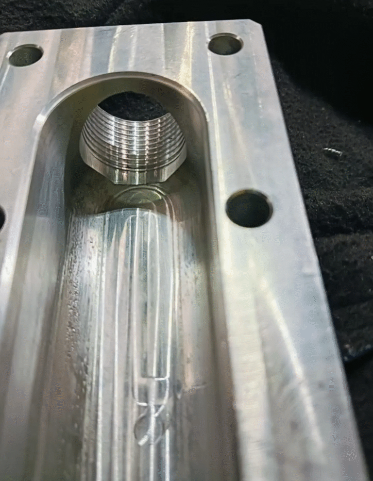 Aluminium precision components